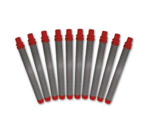 Pistoolfilter rood; set van 10 st.; 180 MA; extra fijn